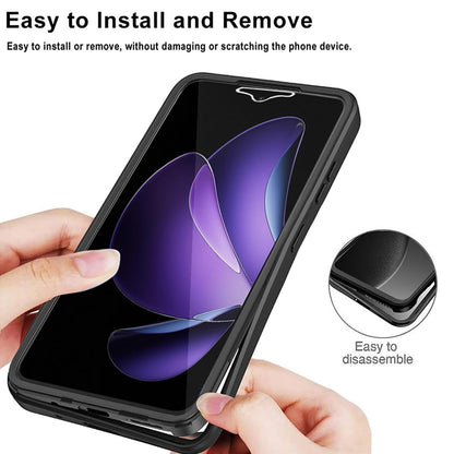 Case for Oppo Reno13 FS 5G / Reno13 F 4G / Reno13 F, Techsuit, ColorVerse 360, Purple