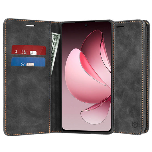 Kuori Oppo Reno13 FS 5G / Reno13 F 4G / Reno13 F:lle, Techsuit, Confy, Musta