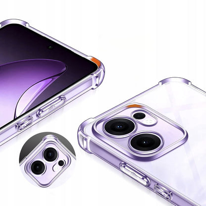 Kuori Oppo Reno13 FS 5G / Reno13 F 4G / Reno13 F, Techsuit, Iskunkestävä Kirkas, Läpinäkyvä