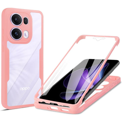 Kuori Oppo Reno13 Pro:lle, Techsuit, ColorVerse 360, Vaaleanpunainen