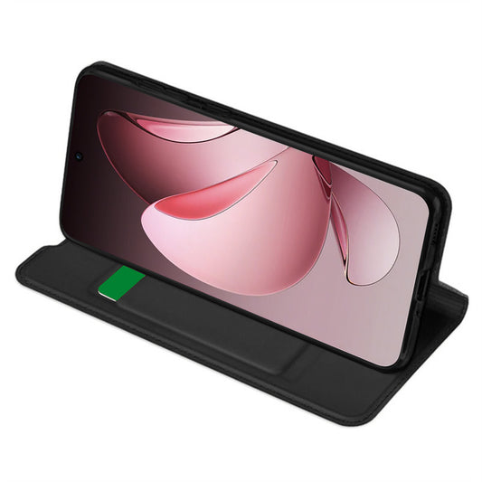 Kuori Oppo Reno13 Pro:lle, Techsuit, Magskin Book, Musta