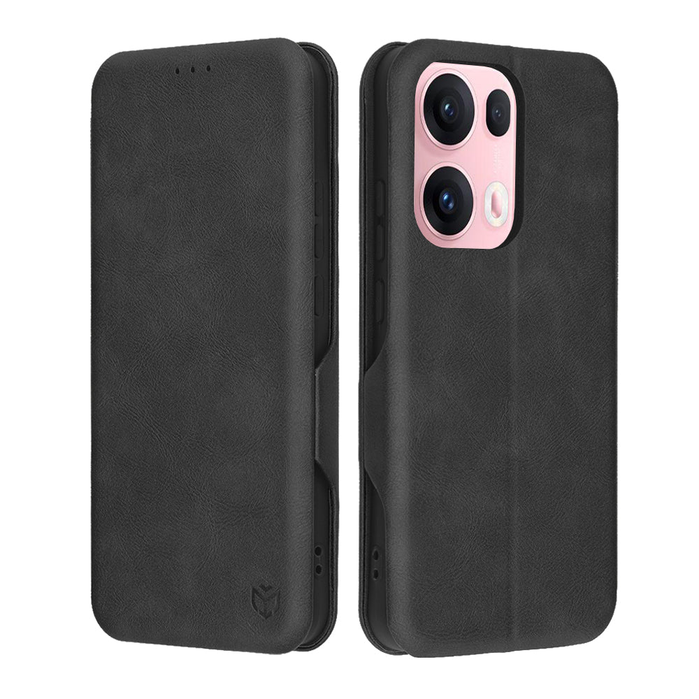Kuori Oppo Reno13 Pro:lle, Techsuit, Safe Wallet Plus, Musta