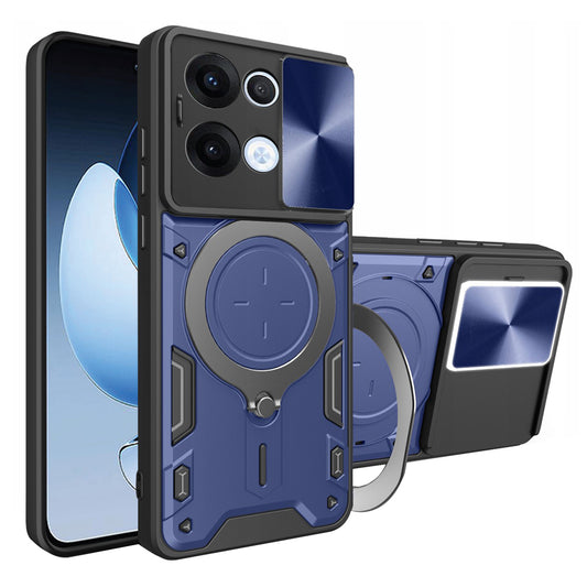 Kuori Oppo Reno13:lle, Techsuit, CamGuard Pro, Sininen