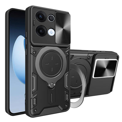Case for Oppo Reno13, Techsuit, CamGuard Pro, Black