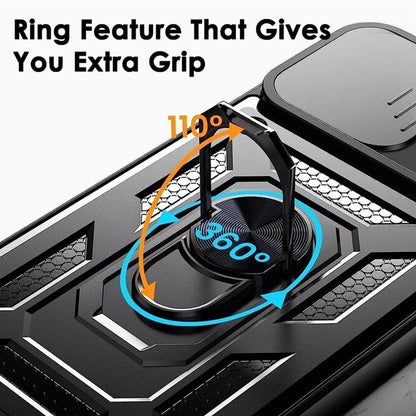 Case for Oppo Reno13, Techsuit, CamShield, Black