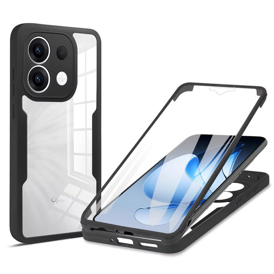 Kuori Oppo Reno13:lle, Techsuit, ColorVerse 360, Musta