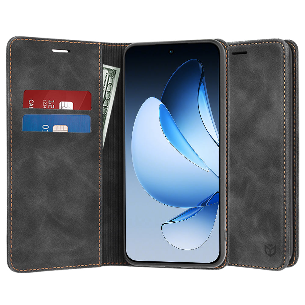 Kuori Oppo Reno13:lle, Techsuit, Confy, Musta