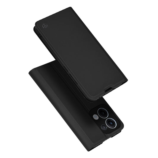 Kuori Oppo Reno13:lle, Techsuit, Magskin Book, Musta