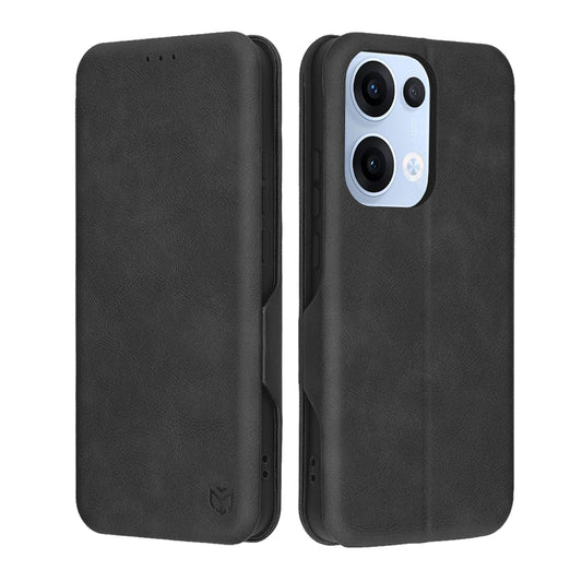 Kuori Oppo Reno13:lle, Techsuit, Safe Wallet Plus, Musta