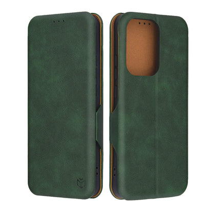 Kuori Oppo Reno13:lle, Techsuit, Safe Wallet Plus, Vihreä