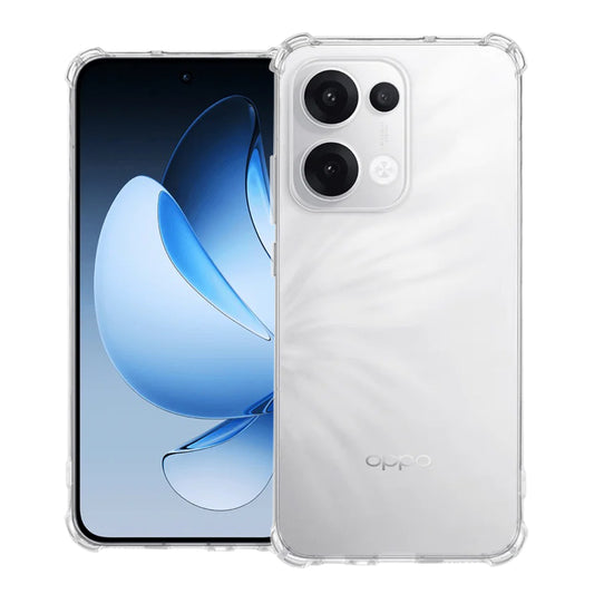 Kuori Oppo Reno13:lle, Techsuit, Iskunkestävä Kirkas, Läpinäkyvä