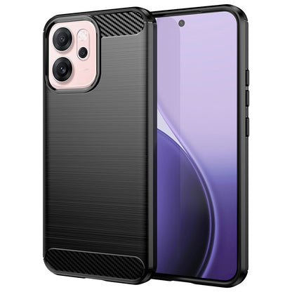 Kuori Oppo Reno14 F:lle, Techsuit, Hiili, Musta