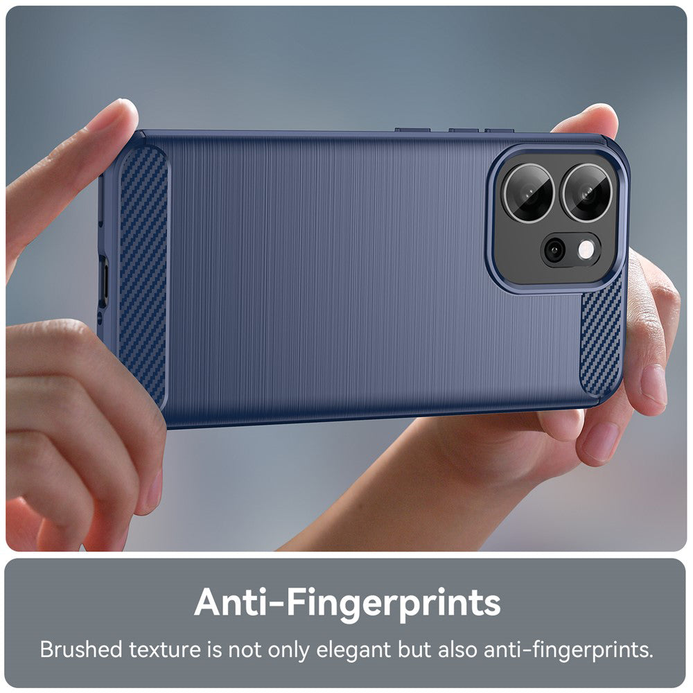 Kuori Oppo Reno14 FS 5G / Reno14 F:lle, Techsuit, Hiili, Sininen
