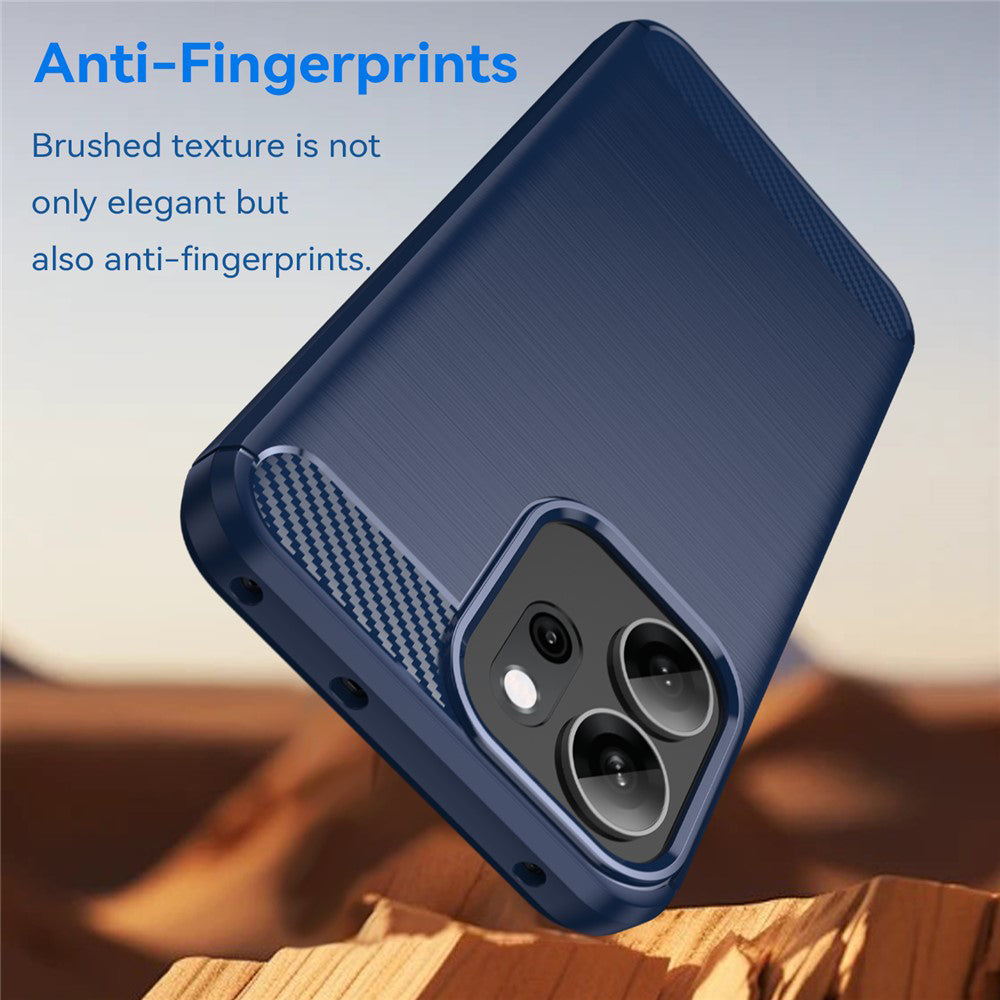 Kuori Oppo Reno14 FS 5G / Reno14 F:lle, Techsuit, Hiili, Sininen