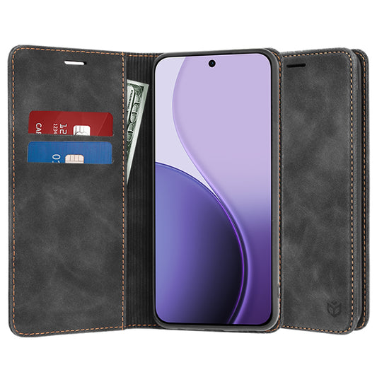Kuori Oppo Reno14 FS 5G / Reno14 F:lle, Techsuit, Confy, Musta