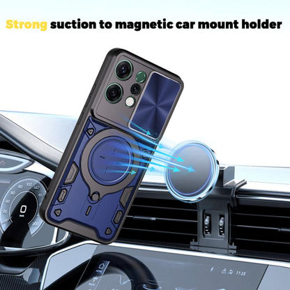 Kotelo Oppo Reno14:lle, Techsuit, CamGuard Pro, Sininen