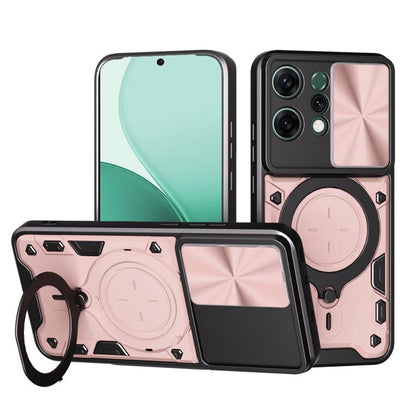 Kotelo Oppo Reno14:lle, Techsuit, CamGuard Pro, Pinkki