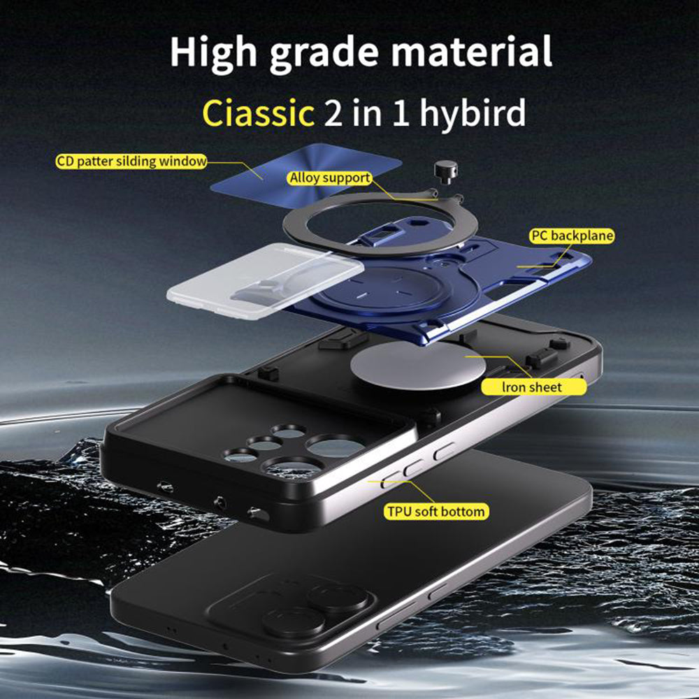 Kotelo Oppo Reno14:lle, Techsuit, CamGuard Pro, Pinkki