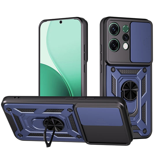 Kotelo Oppo Reno14:lle, Techsuit, CamShield, Sininen