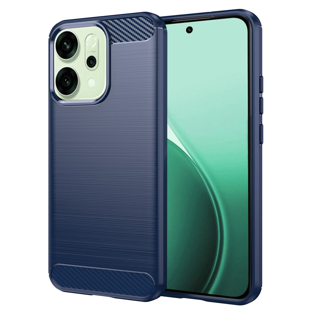 Kuori Oppo Reno14:lle, Techsuit, Hiili, Sininen