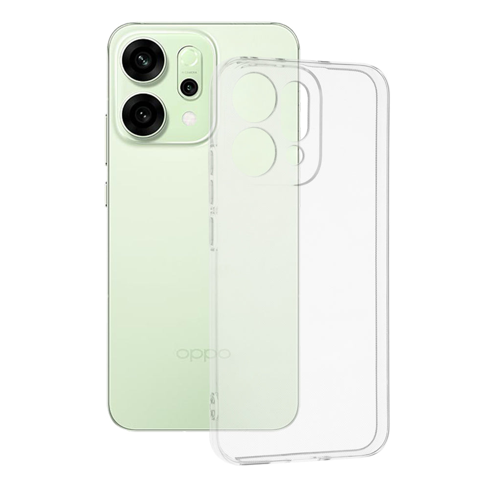 Kuori Oppo Reno14:lle, Techsuit, Kirkas, Läpinäkyvä