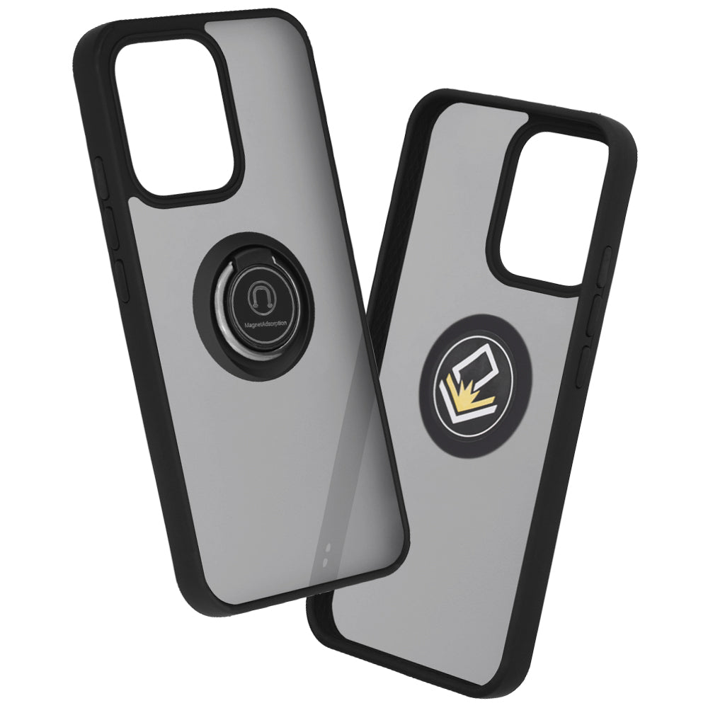 Suojakotelo Oppo Reno14:lle, Techsuit, Glinth, Musta