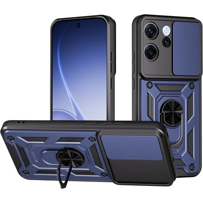 Kotelo Oppo Reno15 FS / Reno15 F, Techsuit, CamShield, Sininen