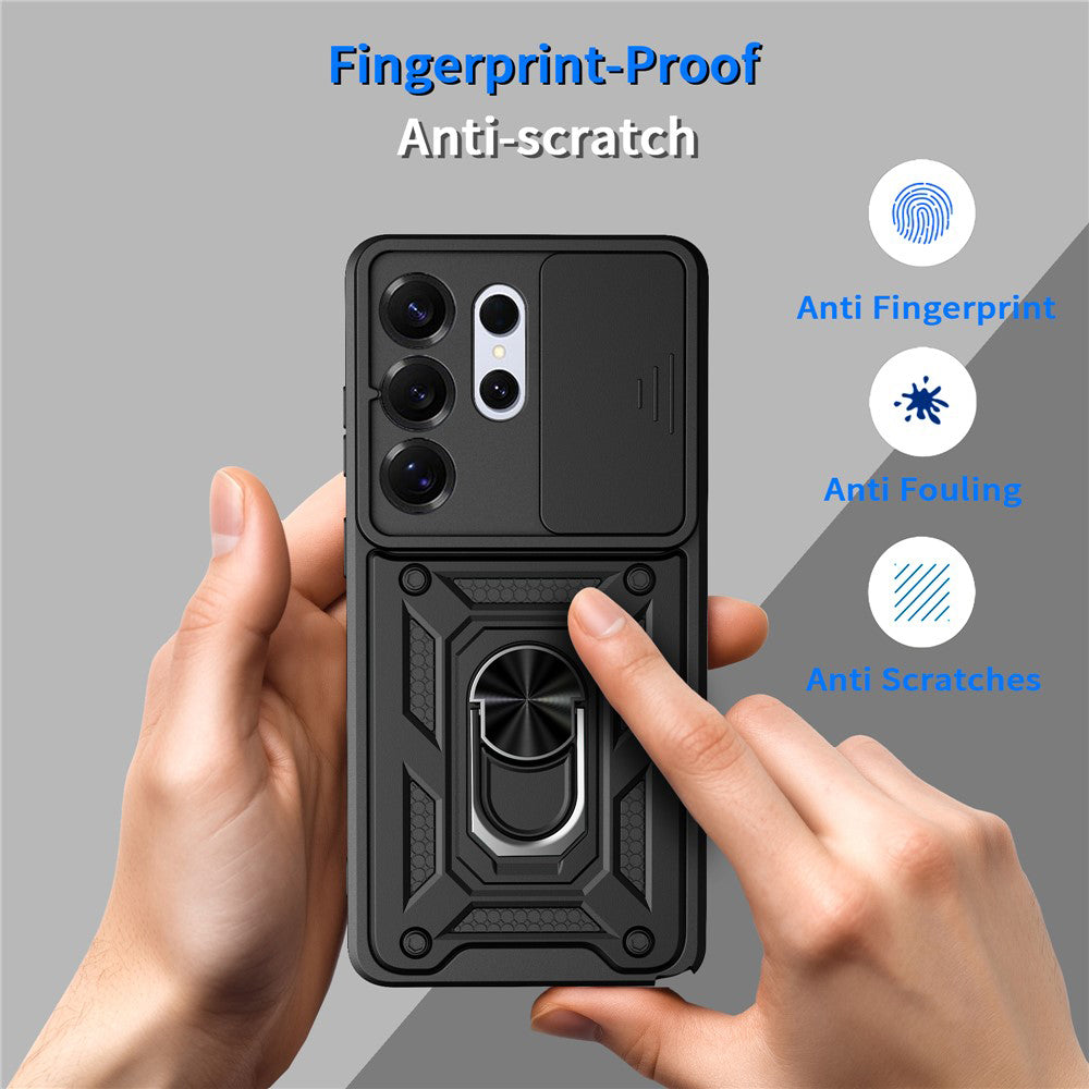 Kotelo Oppo Reno15 FS / Reno15 F, Techsuit, CamShield, Sininen