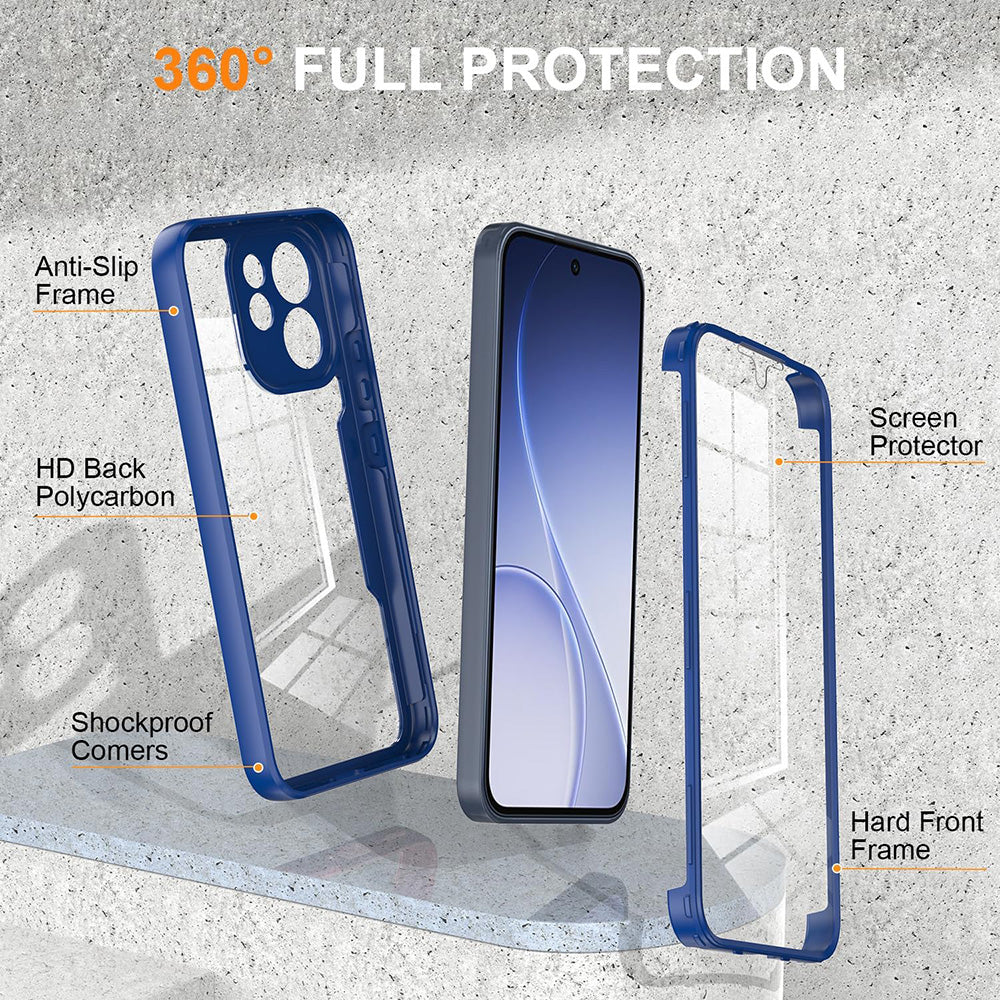 Kotelo Oppo Reno15 FS / Reno15 F:lle, Techsuit, ColorVerse 360, Musta