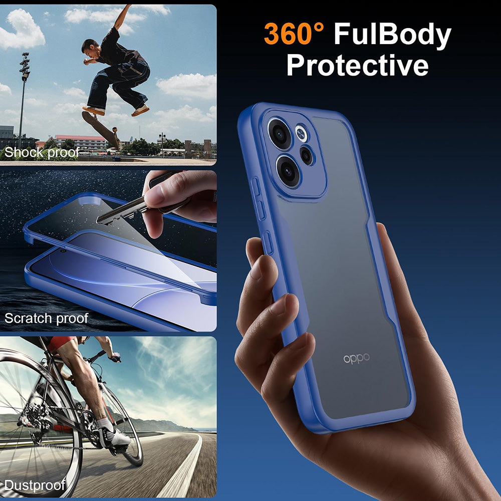 Kotelo Oppo Reno15 FS / Reno15 F:lle, Techsuit, ColorVerse 360, Musta