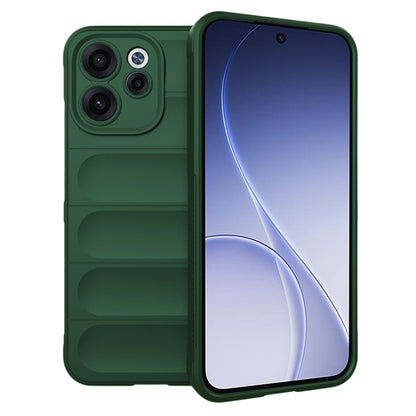Kuori Oppo Reno15 FS / Reno15 F:lle, Techsuit, Magic Shield, Vihreä
