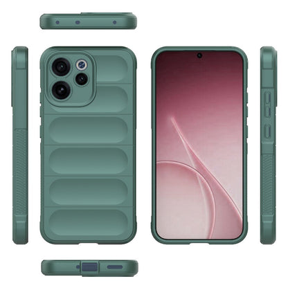 Kuori Oppo Reno15 FS / Reno15 F:lle, Techsuit, Magic Shield, Vihreä