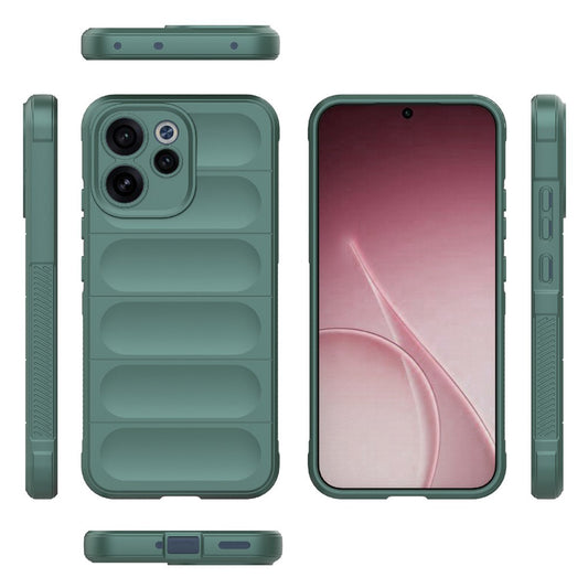 Kuori Oppo Reno15 FS / Reno15 F:lle, Techsuit, Magic Shield, Vihreä