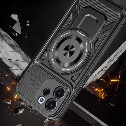 Kuori Oppo Reno15 FS / Reno15 F:lle, Techsuit, RuggedCam, Violetti