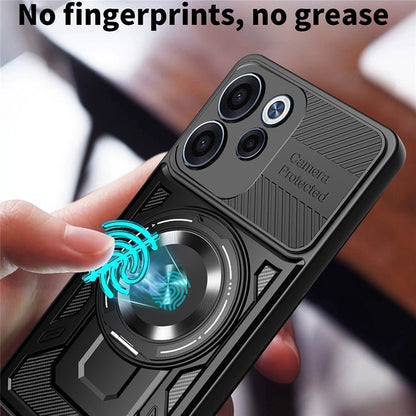 Kuori Oppo Reno15 FS / Reno15 F:lle, Techsuit, RuggedCam, Violetti
