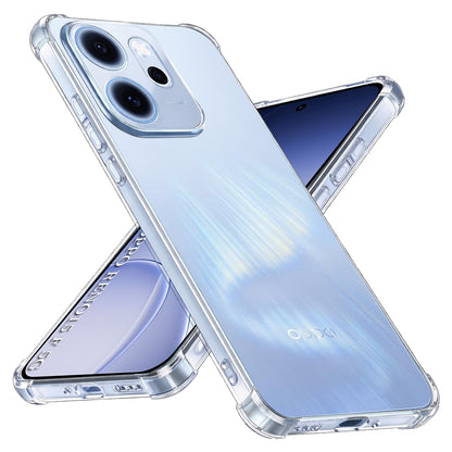 Kotelo Oppo Reno15 FS / Reno15 F, Techsuit, Iskunkestävä Kirkas, Läpinäkyvä