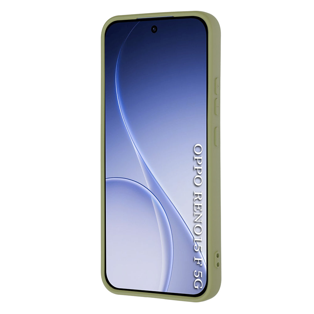 Kuori Oppo Reno15 FS / Reno15 F:lle, Techsuit, SoftFlex, Matcha
