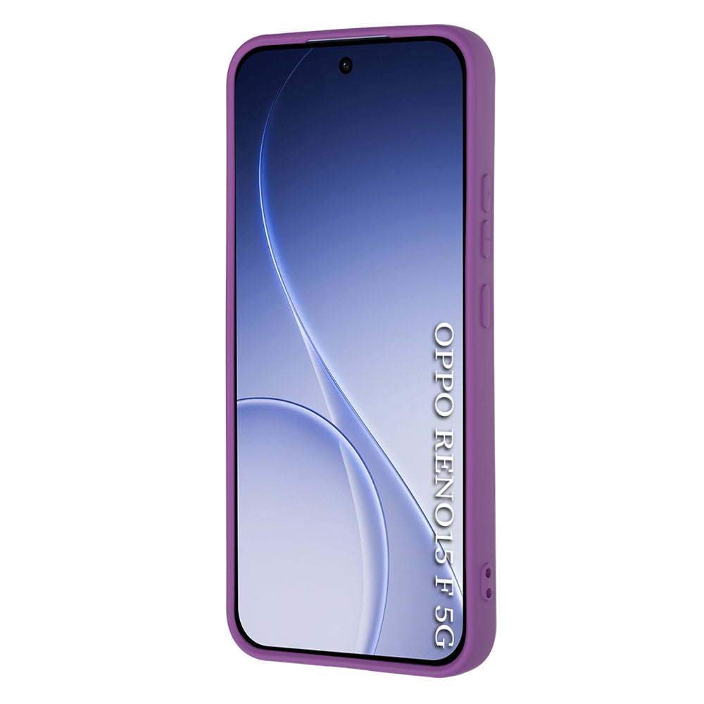 Kuori Oppo Reno15 FS / Reno15 F:lle, Techsuit, SoftFlex, Violetti