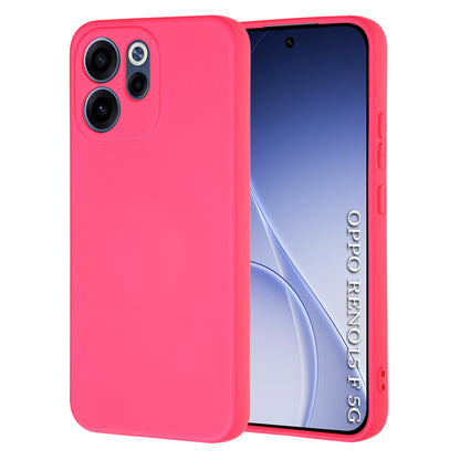 Kuori Oppo Reno15 FS / Reno15 F:lle, Techsuit, SoftFlex, Tummanpunainen