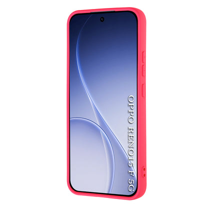 Kuori Oppo Reno15 FS / Reno15 F:lle, Techsuit, SoftFlex, Tummanpunainen