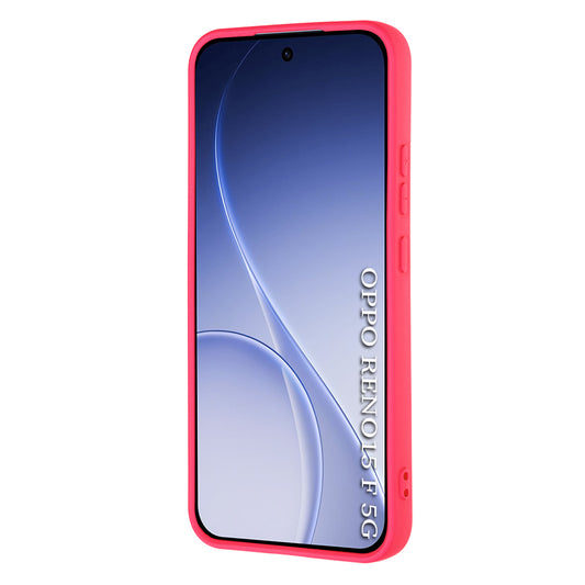 Kuori Oppo Reno15 FS / Reno15 F:lle, Techsuit, SoftFlex, Tummanpunainen