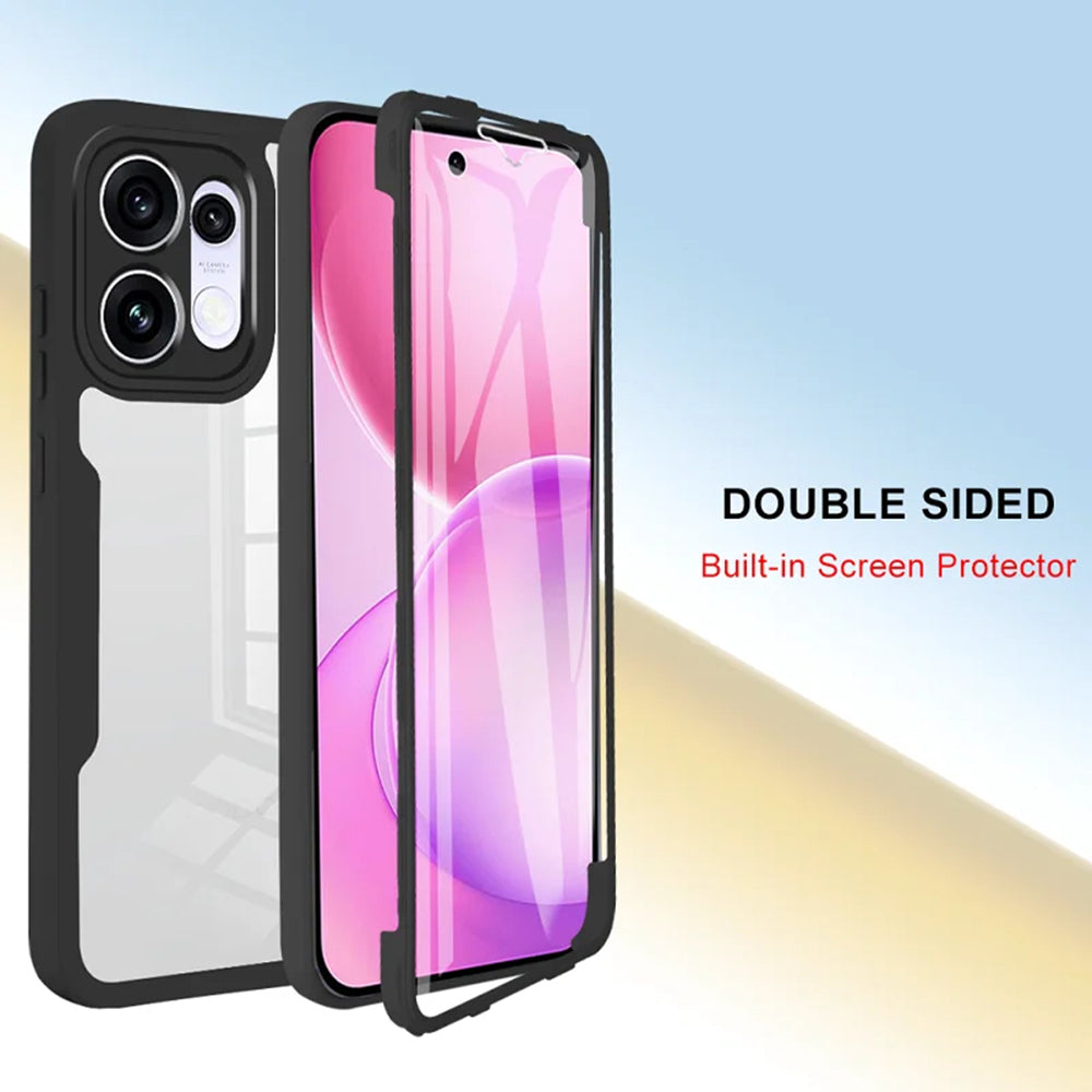 Kuori Oppo Reno16 F / Reno16 FS:lle, Techsuit, ColorVerse 360, Vaaleanpunainen
