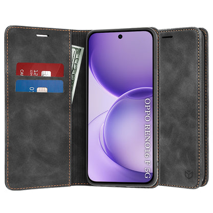Kuori Oppo Reno16 F / Reno16 FS:lle, Techsuit, Confy, Musta