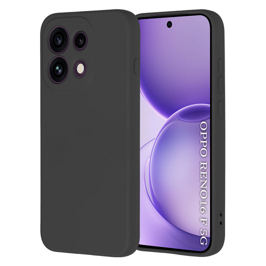 Kuori Oppo Reno16 F / Reno16 FS:lle, Techsuit, SoftFlex, Musta