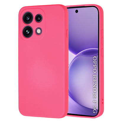 Kuori Oppo Reno16 F / Reno16 FS:lle, Techsuit, SoftFlex, Tummanpunainen