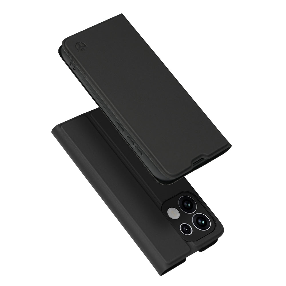 Kuori Oppo Reno16 Pro:lle, Techsuit, Magskin Book, Musta