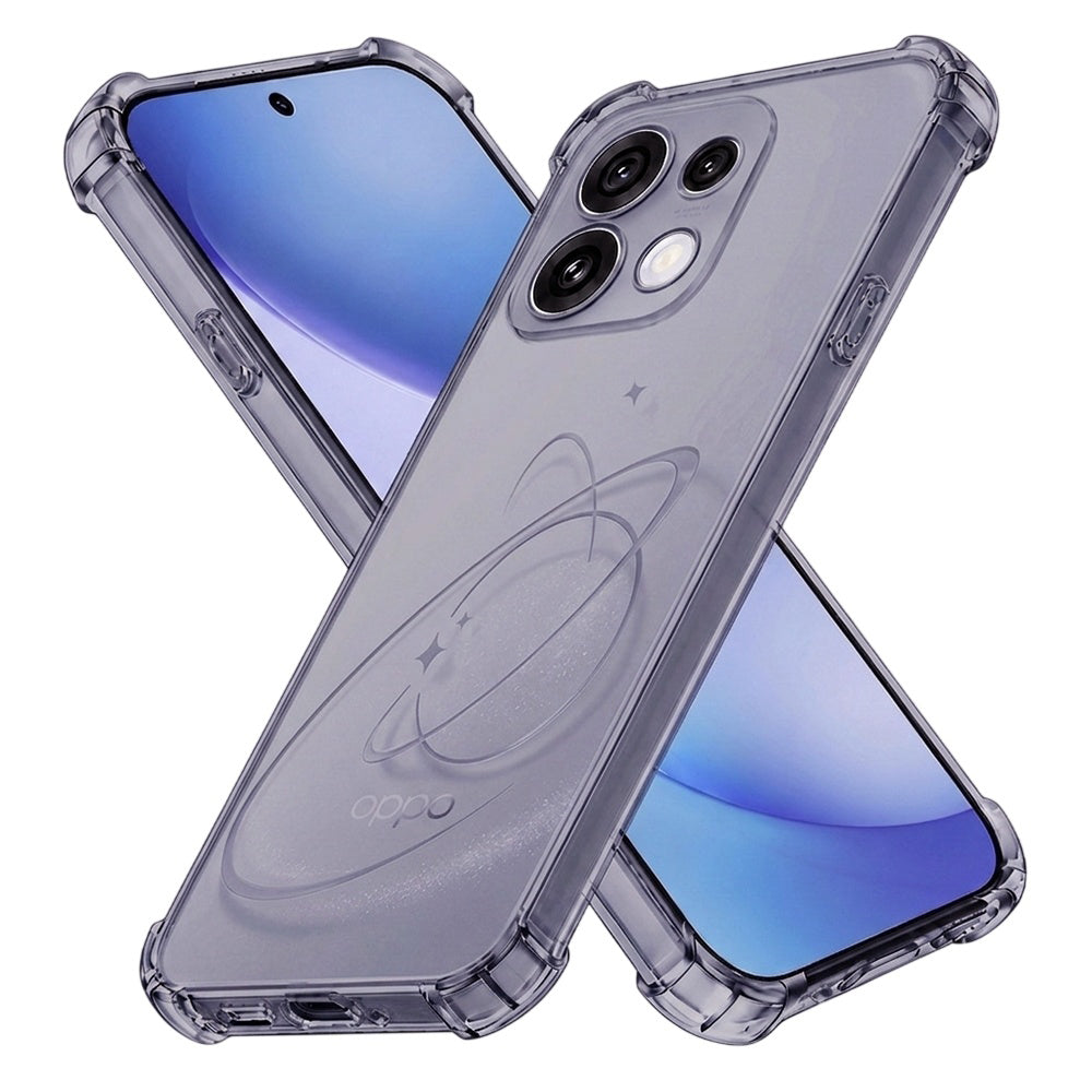Kuori Oppo Reno16 Pro:lle, Techsuit, Iskunkestävä Kirkas, Savunvärinen