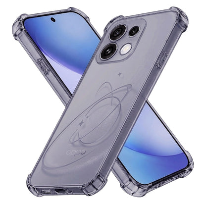 Kuori Oppo Reno16 Pro:lle, Techsuit, Iskunkestävä Kirkas, Savunvärinen