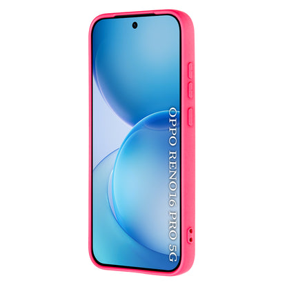 Kuori Oppo Reno16 Pro:lle, Techsuit, SoftFlex, Tummanpunainen