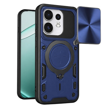 Kuori Oppo Reno16 / Reno16 Pro -puhelimelle, Techsuit, CamGuard Pro, Sininen